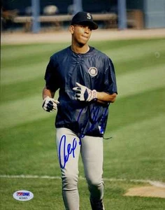 Alex Rodriguez Rookie Psa/dna Coa Signed 1/1 Original Image 8x10 Photo Autograph - Picture 1 of 1