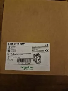 Schneider Electric Schütz LC1D115P7 / LC1 D115P7 TeSys - 037722 - Bild 1 von 3