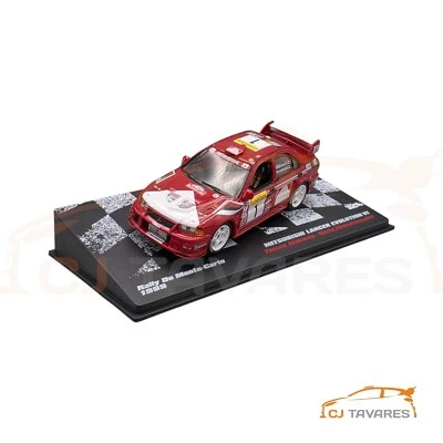 ALTAYA MITSUBISHI LANCER EVOLUTION VI #1 T MAKINEN RALLY MONTE CARLO 1999 1/43 - Immagine 1 di 3