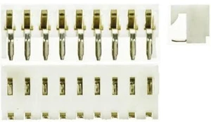 2x 38-00-1339 Molex rechter Winkel durch Lochhalterung Leiterplatte Buchse, 9-Kontakt, 1-Reihe - Bild 1 von 1
