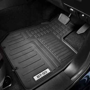 Genuine Mazda BT-50 TF Rubber Floor Mats Set Of 4 Dual Cab 2020 - Onwards - Picture 1 of 1
