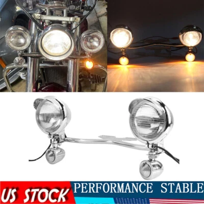 Passing Light Bar Turn Signals For Kawasaki Vulcan VN 800 1500 1600 1700 2000 — 第 1/4 张图片