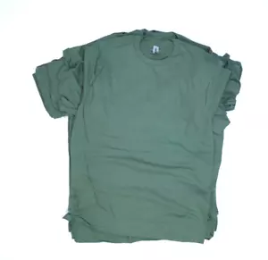 Gildan Heavy Cotton Adult Blank Plain Green T-Shirts Short Sleeve Medium 13 Pack - Picture 1 of 8