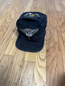 VTG Joe Camel Cigarettes 1996 Sturgis Motorcycle Biker Rally Hat Cap Patch Promo - Picture 1 of 10