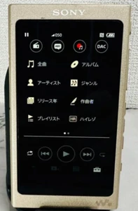 Sony Walkman A Series NW-A46HN 32GB Pale Gold Tested - Picture 1 of 7