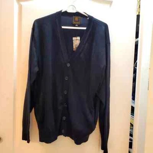 F/X Fusion black v-neck cardigan sz L NWT - Picture 1 of 8