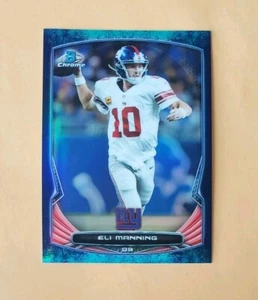 2014 Bowman Chrome Rainbow Refractor /99 Eli Manning #95 SP - Picture 1 of 4