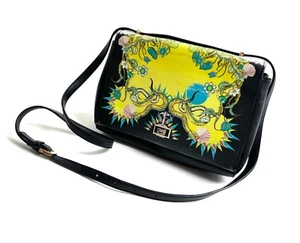 Roberto Cavalli Class Art Schultertasche klein Crossbody PU - Bild 1 von 18