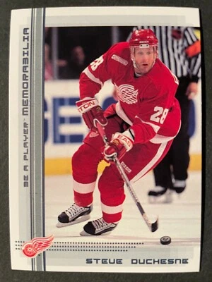 Steve DUCHESNE 2000-01 In The Game Be A Player Memorabilia #253 Detroit - Image 1 of 2