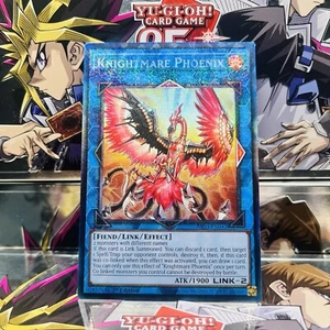Yugioh Knightmare Phoenix RA03-EN042 (Textured) PCR 1st Ed Near Mint - Picture 1 of 1