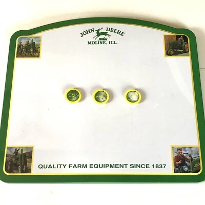 John Deere Memo Magnetic Board With # Magnets 13 1/2 by 15 inches - Image 1 of 4