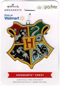 Harry Potter Hogwarts Crest Hallmark Adorno Exclusivo Walmart Nuevo en tarjeta - Imagen 1 de 2