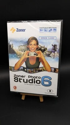 Zoner Photo Studio 6 I PC MAC CD Computer DVD Software Foto I NEU & in Folie - Bild 1 von 2