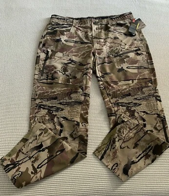 Under Armour Men's Ridge Reaper Raider Sz 42x32 Hunting Pants Camo 1316961-999 - Image 1 of 4