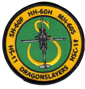 HS-11 DRAGONSLAYERS SHOULDER PATCH - Picture 1 of 1
