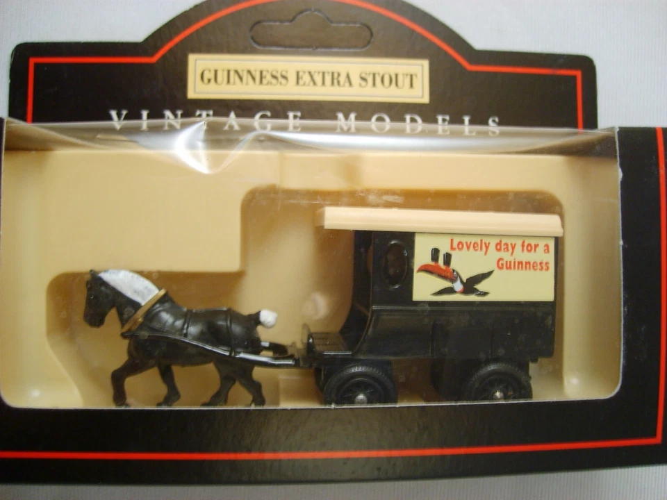 LLEDO - DAYS GONE - LP3 HORSE DRAWN DELIVERY VAN - GUINNESS EXTRA STOUT - MIB - Image 1 of 1