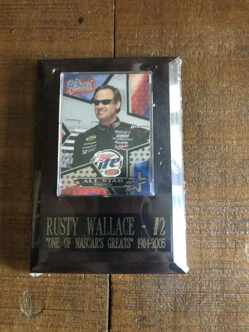 rusty wallace plaque Cover
