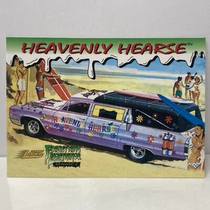 CARD ONLY: Johnny Lightning Trading Card Heavenly Hearse - Picture 1 of 1