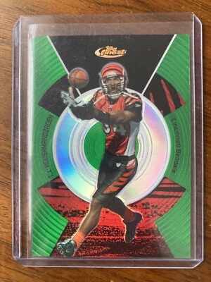 TJ Houshmandzadeh /199 Green Refractor 2005 Topps Finest Bengals #28 - Image 1 of 2