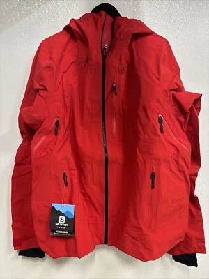 Chaqueta Salomon OutlawPro 3L roja para hombre talla XL #AA1A Foto 1 de 4