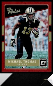 Donruss Optic #TR-MT 2016 Michael Thomas The Rookies rojo #/99 - Imagen 1 de 2