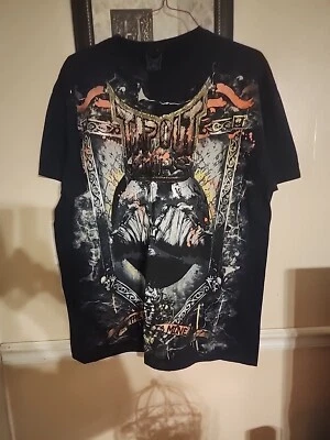 018 Vintage Tapout MPS Mens Size XL Spell Out MMA Fighting Shirt World Is Mine - Image 1 of 4