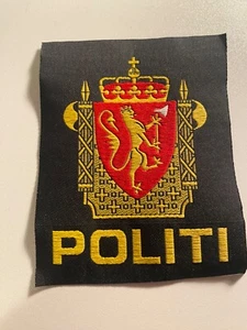 PARCHE POLICÍA NORUEGA - Imagen 1 de 1