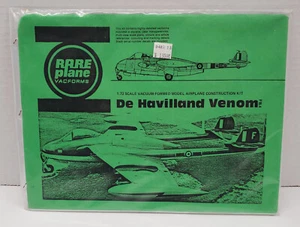 Rare Plane De Havilland Venom FB-4 Air Vacuform Model Aircraft Kit 1:72 Scale - Bild 1 von 3