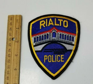 Police Security Patch Rialto Police - Picture 1 of 1