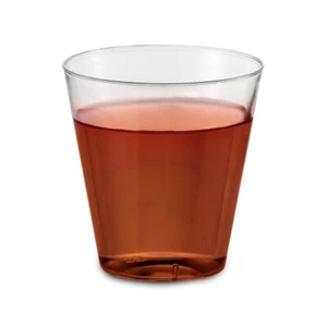 Fineline Einstellung 401-CL klar 1 Oz. Kunststoff Schnapsglas - 2500 / CS - Bild 1 von 1