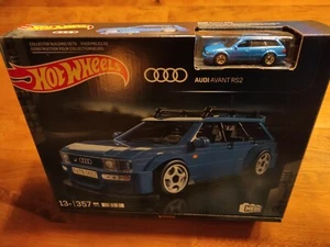 Hot Wheels Audi Avant RS2 blau Klemmbausteine Set Mega Bloks Hotwheels selten - Bild 1 von 3