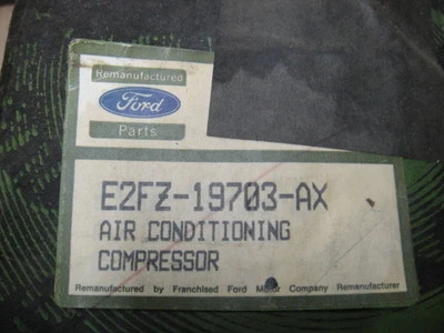 Compresor de aire acondicionado Ford Mustang GT LX 1982-1989 Foto 1 de 4