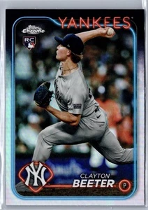 2024 Topps Chrome Update #USC118 Clayton Beeter Refractors - Picture 1 of 2