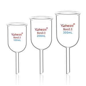 Embudo de vidrio controlado por interruptor 50 ml-1000 ml para experimentos de laboratorio de química - Imagen 1 de 9