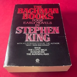 1985 Stephen King FIRST TRADE PB The Bachman Books RAGE & RUNNING MAN 1. Auflage - Bild 1 von 7