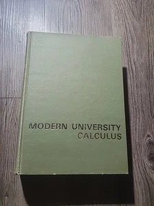 Modern University Calculus Bell/Blum/Lewis& Rosenblatt Hardcover 1966 - Imagen 1 de 14