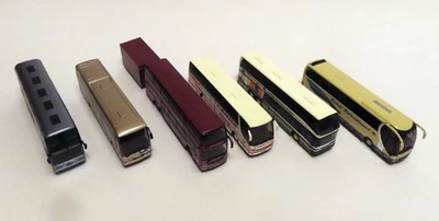 6x Bus-Modelle 1:87 Rietze  Neoplan MAN Setra Kässbohrer - Bild 1 von 4