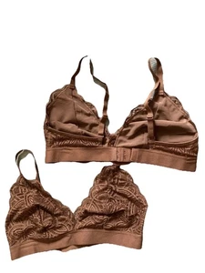 2 Old Navy S Brown Lace Bras Nwt Womens clothing - Picture 1 of 2