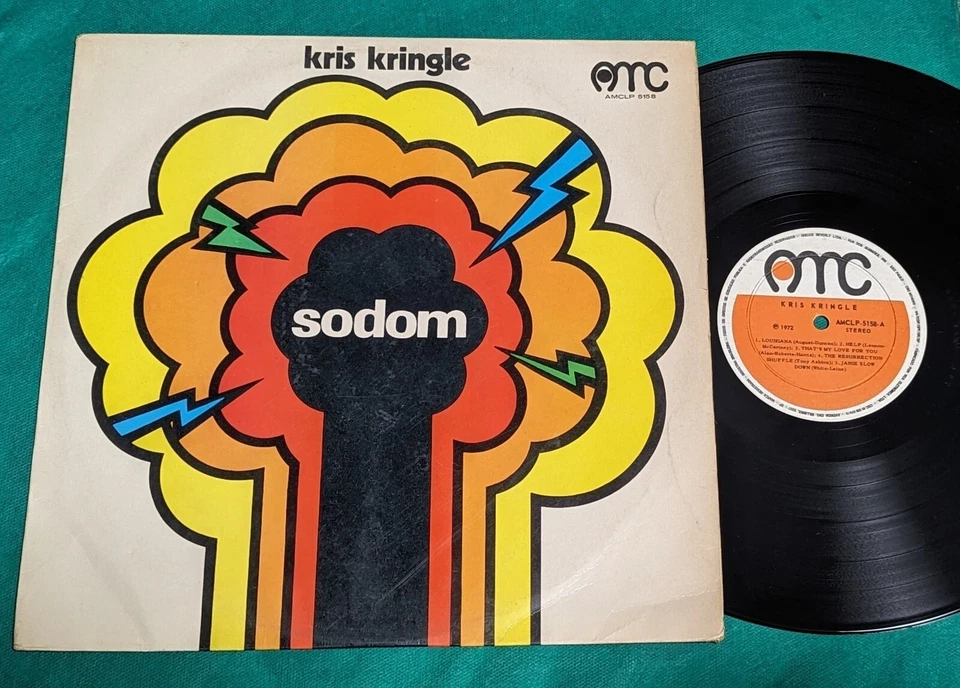 Kris Kringle - Sodom Brazil 1st press LP 1972 Freakbeat Psych - Image 1 of 3