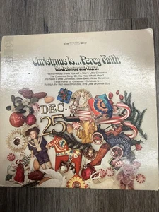 Christmas is Percy faith his Orchestra and chorus vinyl LP Columbia record label - Picture 1 of 1