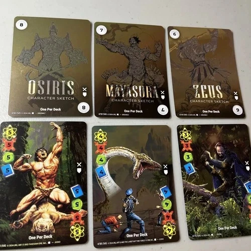 Foil Power Card Set - Multi-Power and Any Power - OverPower World Legends - Image 1 of 1