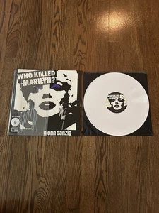 Glenn Danzig Who Killed Marilyn White Vinyl Record /300 AUTOGRAPHED Misfits Auto - Picture 1 of 5