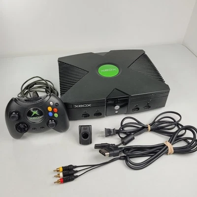 Og Xbox Console + Duke Controller & Cables - TESTED WORKS ✅ - Image 1 of 4