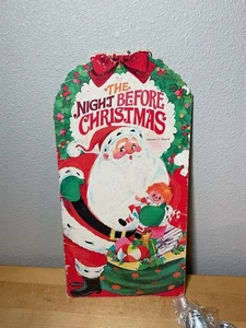 Vintage Whitman Night Before Christmas 1968 Softcover Child’s Book - Bild 1 von 7