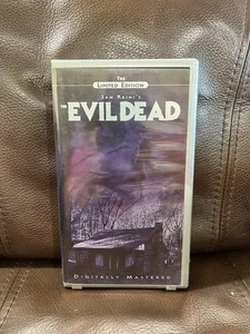 EVIL DEAD Limited Edition VHS (LOW NUMBER 1699/35000) with Booklet Tested!  - Picture 1 of 5