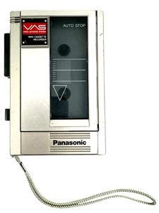 Panasonic RQ-360 Vintage Mini Cassette Recorder Voice Activated System - GETESTET - Bild 1 von 9