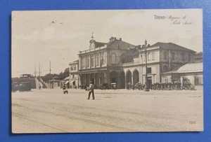 1926 Torino - stazione di porta Susa - carri e militari Fanteria - fotografica - Picture 1 of 2