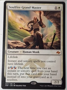 Soulfire Grand Master - Fate Reforged - Magic the Gathering MTG Nice! - Picture 1 of 3