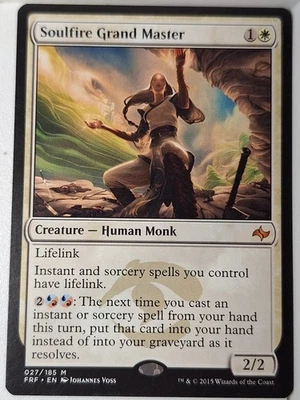 Soulfire Grand Master - Fate Reforged - Magic the Gathering MTG Nice! - Image 1 of 3