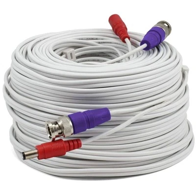 200ft BNC Cable for DVR Cameras Weatherproof UL Certified Security Extension - Image 1 of 4